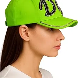 hotmod Rhinestone DG Cap for Women & Men Shimmer Brim Trendy Streetwear Baseball Cap Fashion Hat-picture-20