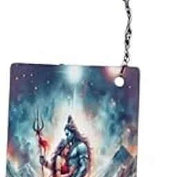 customized Printed Keychain (Pack of 4) -Stylish Keyholder for Bike, Scooty, Car, Key Rings, Religious Accessories, Gift Item,Durable and Lightweight Key Holder, Spiritual Key chains for Gifting.-picture-44