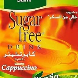Tropicanas Slim Sugar-Free Vanilla Cappuccino Drink Mix with Stevia, 8 Sachets, 12g Each (From Indonasia)-picture-11