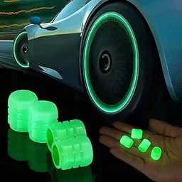 FreshDcart FDCA180 Metal Dust Cap Air Cap Car Wheel Air Cap with ABS Plastic & Led Light for Cars, Bicycle, Trucks Etc. (Multi Color, Pack of 4)-image-18
