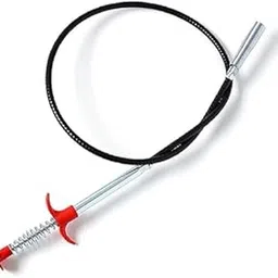 Drain Cleaner Wire Stick Stainless Steel Hair Catching Claw Drain Sewer Cleaning Spring Sink Pipe Plunger Unblocked (1 Pcs) - 90 cm-image-43