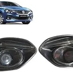 UNEESTORE Front Fog Lamp Cover/Grill Black O.E Type Compatible With BALENO 2022 SET OF 2 PCS-picture-27