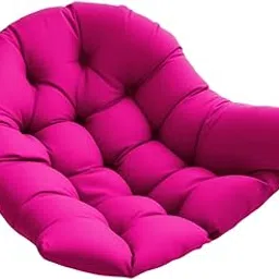 VELURA Hanging Egg Chair Cushion Soft Basket Chair Cushion for Porch Office Outdoor Rose Red|1 Hanging Egg Chair Cushion|Chairs| Yard, Garden & Outdoor Living |Home & Garden-picture-37