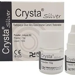Prevest DenPro Crysta Silver-Radiopaque Silver Alloy-Glass lonomer Cement, Restorative-picture-26