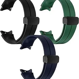 20MM Adjustable Soft Silicone Strap with Folding Magnetic Lock Compatible With Samsung Galaxy Watch 4/5/6/Pro-picture-58