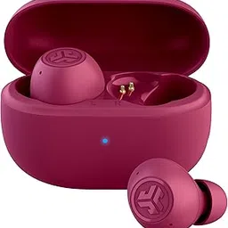JLab Go Pop ANC Active Noise Cancelling Earbuds, Bluetooth Earphones, 24+ Hr Playtime Wireless Headphones, IP55 Sweat-Resistant in Ear Buds with Microphone, Clear Calls & Multipoint, Fuchsia-picture-29
