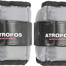Atropos Adjustable Ankle/Wrist Weights| Ideal for Walking,Running,Jogging,Cycling,Gym & Strength Training | Easy to Use on Ankle,Wrist,Leg. ((500grm x 2 units) =1kgs, Grey)-picture-21