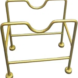 JAZZY PEARLS® Dumbbell Rack Stand Weight Storage Organizer for Gym Weight Training Workout Gold-Sporting Goods-Fitness Running & Yoga-Strength Training-Weight Storage-1 Dumbbell Rack-image-8