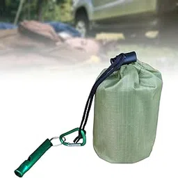 ATORSE Emergency Sleeping Bag with Whistle Reusable Survival Blanket for Travelling-picture-59