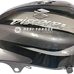 DESI TORQUE™ Petrol Tank for Discover 125 / Discover 135 Digital (KANN Type) models (Grey)-image-79