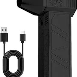 Ultra-Powerful Compressed Air Duster, with 300,000RPM/350G Wind Pressure - Aluminum Alloy Electric Air Duster for Heavy-Duty Dust/Snow Removal, Mini Portable Blower for Car, PC, Keyboard Cleaning-picture-21