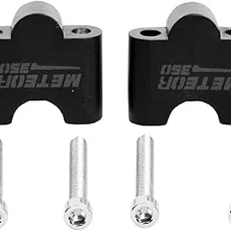 RoadReligion® Handlebar Riser for Meteor 350- Improve Your Comfort and Control on the Road (Black)-picture-31