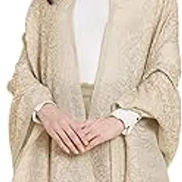 pashtush Women's Extra Fine Wool Shawl, Twilight Reversible Design-picture-31
