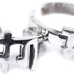 jsaj TOERING CHUTKI BICHIYA MALANG DESIGN BAND TOERING FOR GIRLS AND WOMENS IN PURE SILVER MADE OF THICK SILVER ZALI WORK DESIGN COMFORTABLE DURABLE AND ADJUSTABLE-picture-22