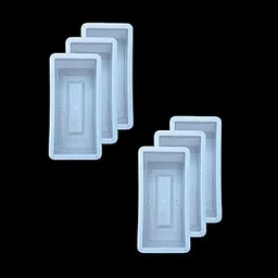 Patel Enterprise Plastic 9"x4"x3" Brick paver block mould | Parking paver Block mould| Interlocking paver block mould | Plastic Brick Paver Mould (Pack Of - 6)-picture-32