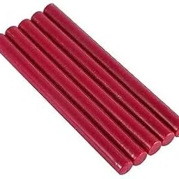 kreni Art & Craft BRIGHT GOLDEN Gun Sealing Wax Sticks for Wax Seal Stamp, Great for Cards, Envelopes, Wedding Invitations, Corporates(Pack of 5 Sticks) (Wine Red)-image-58