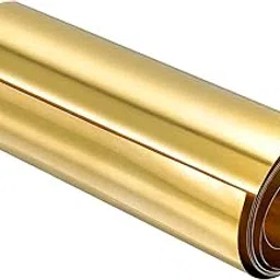 uxcell Brass Sheet Roll, 1Pcs 40" x 6" x 0.0039" H62 Metal Foil Plate for Crafts, Electrical Repairs, Industry-image-48