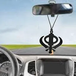 Religious Punjabi Sikh Sardar Khalsa Khanda Acrylic Car, Home, Window&Garden for Positive Vibes for Decorative Car Hanging Ornament Dream Catchers LA73-picture-26