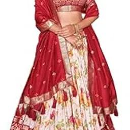 harivar Women's Silk Lehenga Choli Set-picture-30