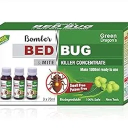 Green Dragon's Natural & Organic | Bomber Bed Bug & Mite Killer Concentrate Make 1800ml Ready To Use | 0% Chemicals 100% Effective-picture-14