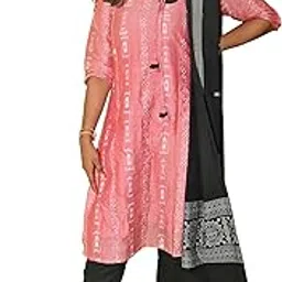 BlimZone Odisha Sambalpuri Stiched Salwar Suit with Dupatta-picture-14