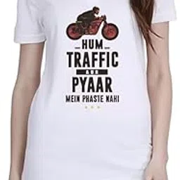 Traffic Pyaar White Women Polo T-Shirt-picture-40