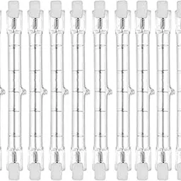 ATORSE® 10Pcs Tube Light R7S Warm White 2800K Halogen Tubes for Work Security Style B-picture-13