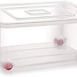Nakoda Plastic Container - 16L, 1 Piece, Transparent, (41.5 x 30.8 x 20.6) cm-picture-27