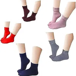 empoison Winter Snow Socks with Separate Thumb and Fur Inside - Warm, Cozy, and Comfortable for Indoor & Outdoor Activities 1 PAIR-picture-45