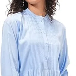 tokyo talkies Women's Solid Regular Fit Tops-picture-12