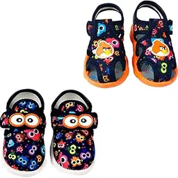 coolz Kids Chu-Chu Sound Musical Shoes and Sandals Combo (2 Pairs) for Baby Boys and Girls-picture-19