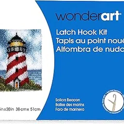 Wonderart Sailors Beacon Latch Hook Kit, 15" X 20"-picture-13