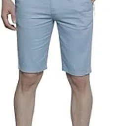 the indian garage co Men Slim Fit Solid Mid-Rise Shorts-picture-41