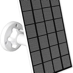 PowGrow Solar Panel Charger for Stick Up Cam Battery/Spotlight Cam Battery, DC Barrel Plug Solar Panel with 5V 3.5W Continuously Charging, 13ft. Charge Cable(White, 1-Pack)-picture-46