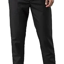 fashionmk Regular Fit Men Black Trousers 5002-BLACK_28-picture-57
