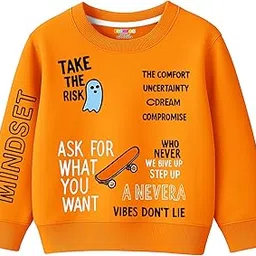 Kuchipoo Boys Regular Fit Winterwear Sweatshirt-picture-33