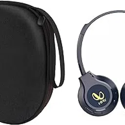 M.G.R.J® Portable Carrying Headphone Case Cover for Infinity JBL Glide 500/501 / 510 / Tranz 700 / Tranz 710 On Ear Headphones (Hard|EVA|Black) image 1
