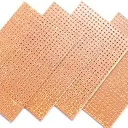 Electronic Spices General Purpose Printed Circuit Board MINI 7.5 X 5 CM, MINI zero pcb Board, For electronic project or experiment pack of 10-image-96