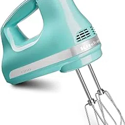 KitchenAid KHM512AQ Pro Line 5 Speed Hand Mixer, Aqua Sky-image-2