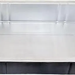 Lyla Engine Oil Drain Pan Rectangle Oil Drip Pan for Truck Motorbike Vehicle White L-picture-24