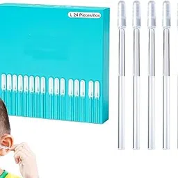 S-VIVA Professional Ear Wax Removal Kit, 24-Piece Reusable Plastic Curettes with Storage Box, White-picture-31