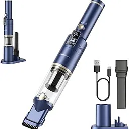 AIRWOX Handheld Vacuum Cordless, Car Vacuum Cleaner High Power Rechargeable, Portable Hand Held Vacuum for Home Office and Car Cleaning, OHA3-picture-39