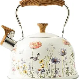 Meadawgs®& Loud Whistle Kettle Floral Pattern Cooker Tea Kettle for Outdoor Camping BBQ|Home & Garden | Kitchen, Dining & Bar | Small Kitchen Appliances | Coffee & Tea Makers | Tea Kettles-picture-35