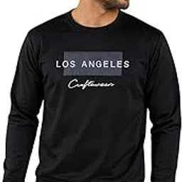 wild elephant Round Neck Graphic Print Sweatshirt for Gym | Polyester | Workout & Sports-picture-16