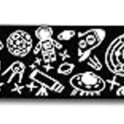 SIGNOOGLE 1 Pcs Universe Theme Lanyard keychain Holder Compatible For All Bikes Car Key Holder Key Tag Multicolored (6 x 1 Inch) | fabric-picture-12