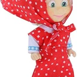 Masha and the Bear 12 Cm Toy Doll | Famous Cartoon | Ideal Gift Set for Girls Kids (Masha Set -RED)-picture-18