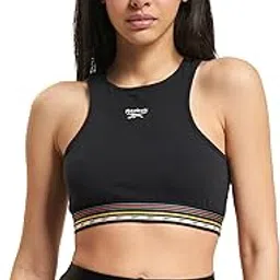 reebok Women's Cotton Lightly Padded Wire Free Standard Sports Training Bra-picture-22