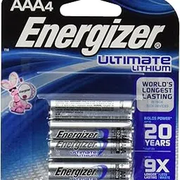 ENERGIZER L92 ULTIMATE LITHIUM 4 AAA ON CARD-image-26