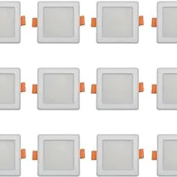 Swift Lite LED Light Pack of – 12, 5 Watts – Square Panel Light - CW (P12 - CW - 5W SPL)-picture-12
