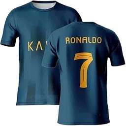Football Ronaldo 7 Away Jersey for (Men & Boys & Kids) Multicolor-203-image-56